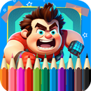 Wreck it Ralph Coloring Book-APK