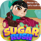 Sugar Rush - Car Robot Racing آئیکن