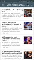 Wrestling News WWE, AEW 2023 capture d'écran 2
