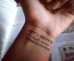 Wrist Tattoo Ideas الملصق