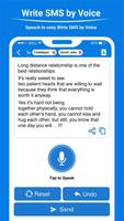 Write SMS By Voice - Voice By Text Reader screenshot 1