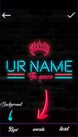 Neony - Write your name with N screenshot 1