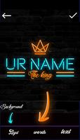 Neony - Write your name with N اسکرین شاٹ 2