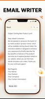 IA Écriture: AI Story, Email capture d'écran 3