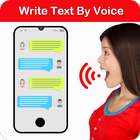 Write sms by voice text typing ikona