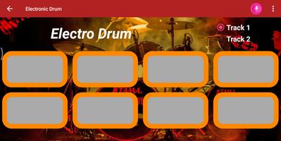 Real Electronic Drum Affiche