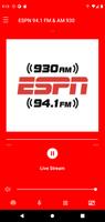 ESPN 94.1 FM & AM 930 Affiche