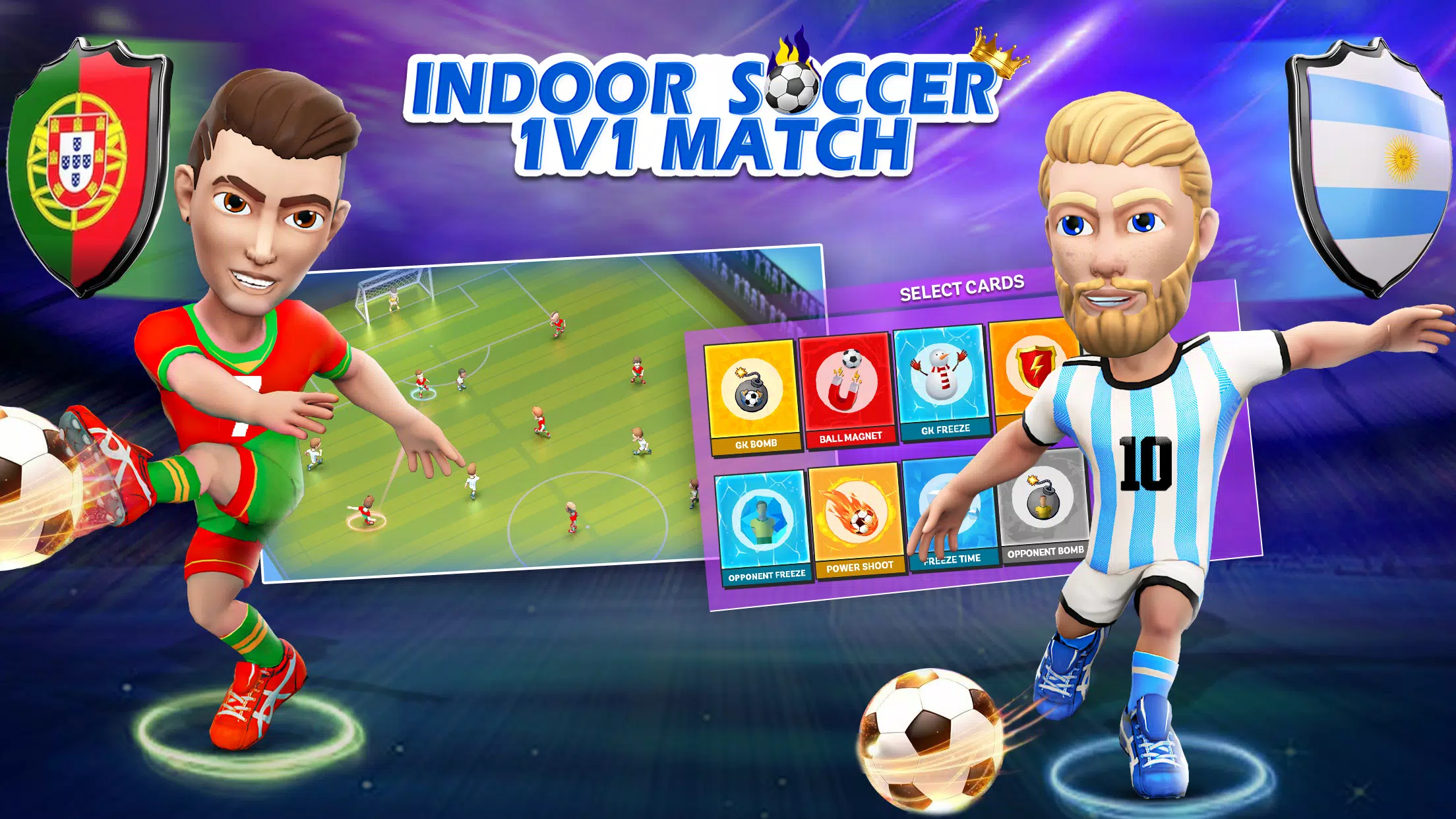 Futsal Indoor: Jogo de Futebol 125 对于 Android - 下载