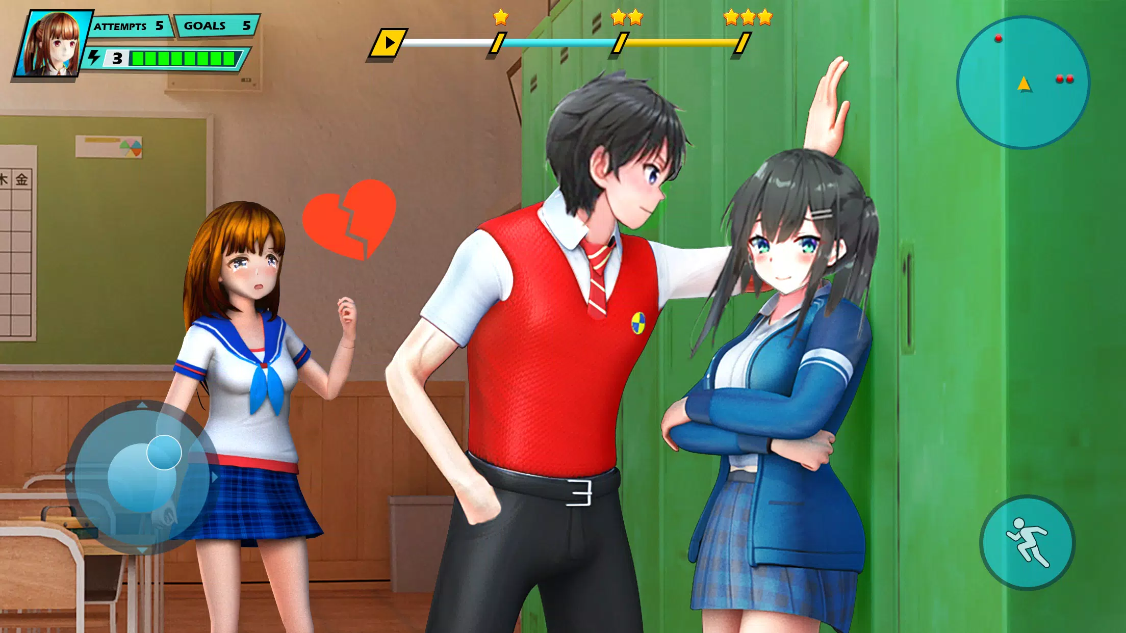 High School Love Sim Life Game v0.0.9 MOD APK (Free purchase) Download