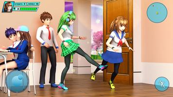 School Love Life: Anime Games poster