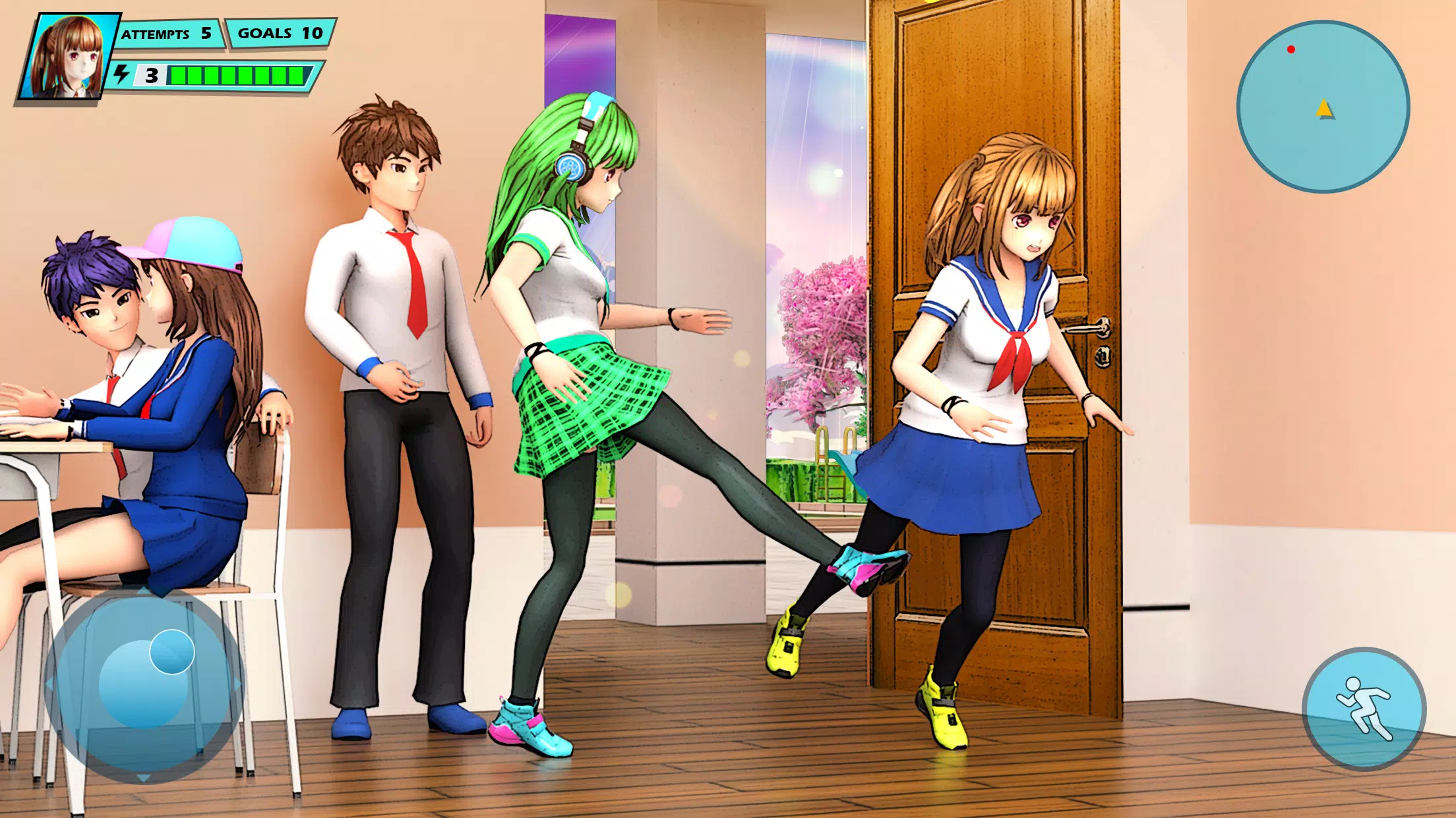 Baixe School Love Life: Anime Games no PC