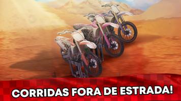 Moto Corrida Velocidade Cross imagem de tela 1