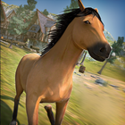 Free Wild Horses Simulator آئیکن