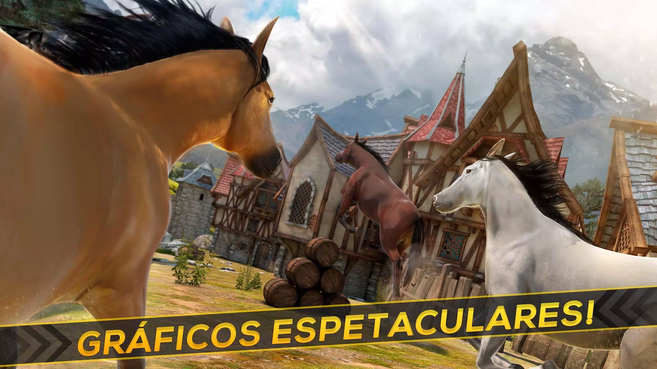 Download do APK de Cavalo Selvagem selva jogo para Android