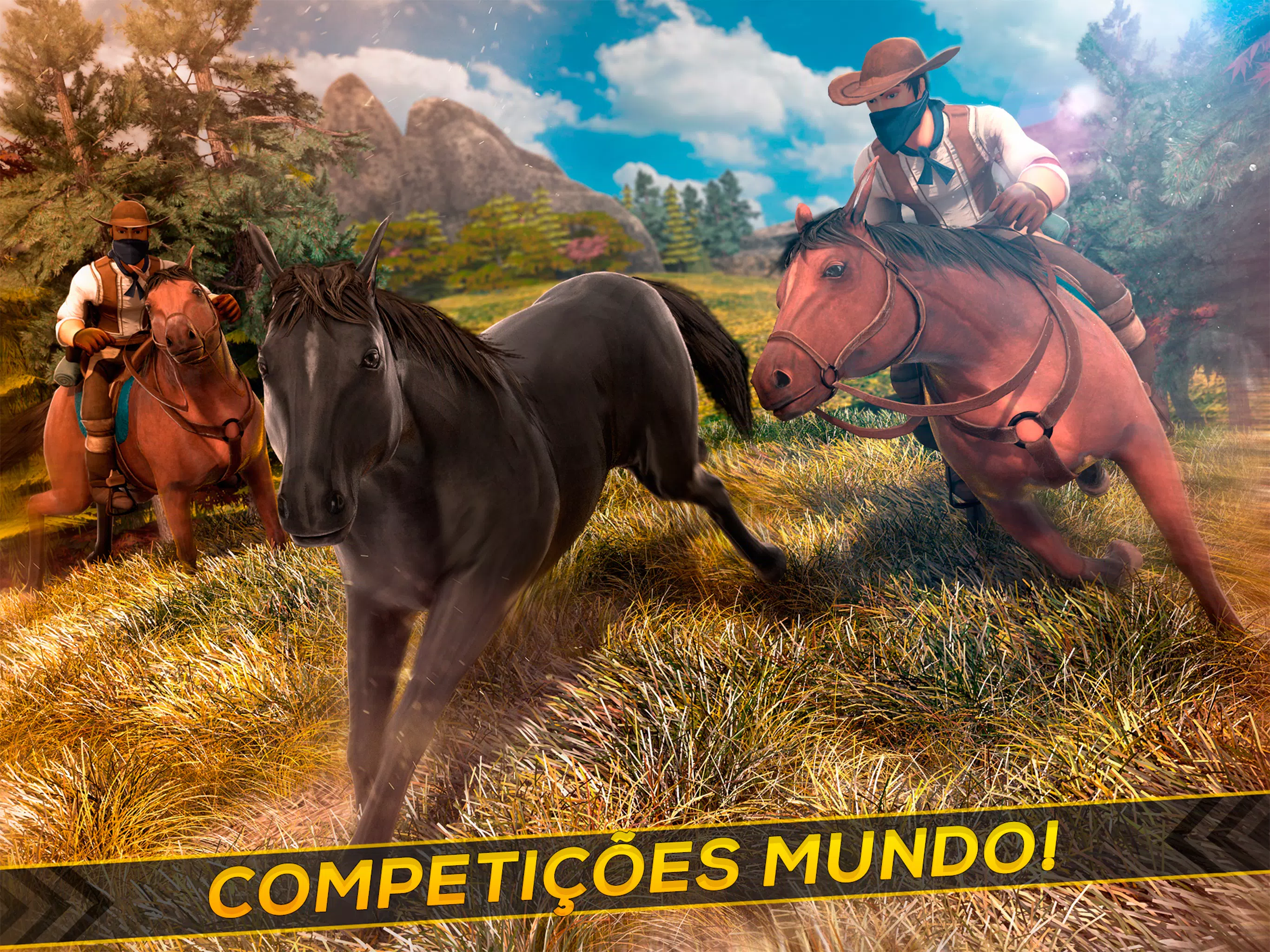 Download do APK de cavalo policial correr atrás para Android