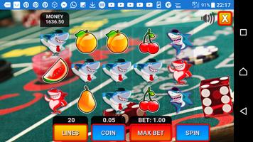 برنامه‌نما shark fruit casino slots machines عکس از صفحه