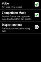 Magic Cube Timer(voice) captura de pantalla 2