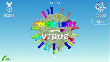 Color lines: Fight the virus capture d'écran 2