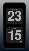 پوستر Flip clock: World clock