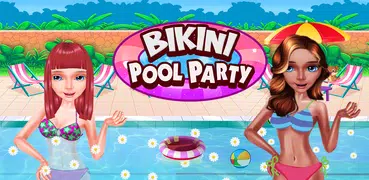 Bikini Girls Pool Party - Girls Swimming Pool Game