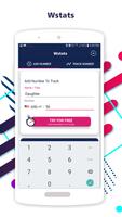 W Stats: Last Seen Online Logs and Notifications ảnh chụp màn hình 1
