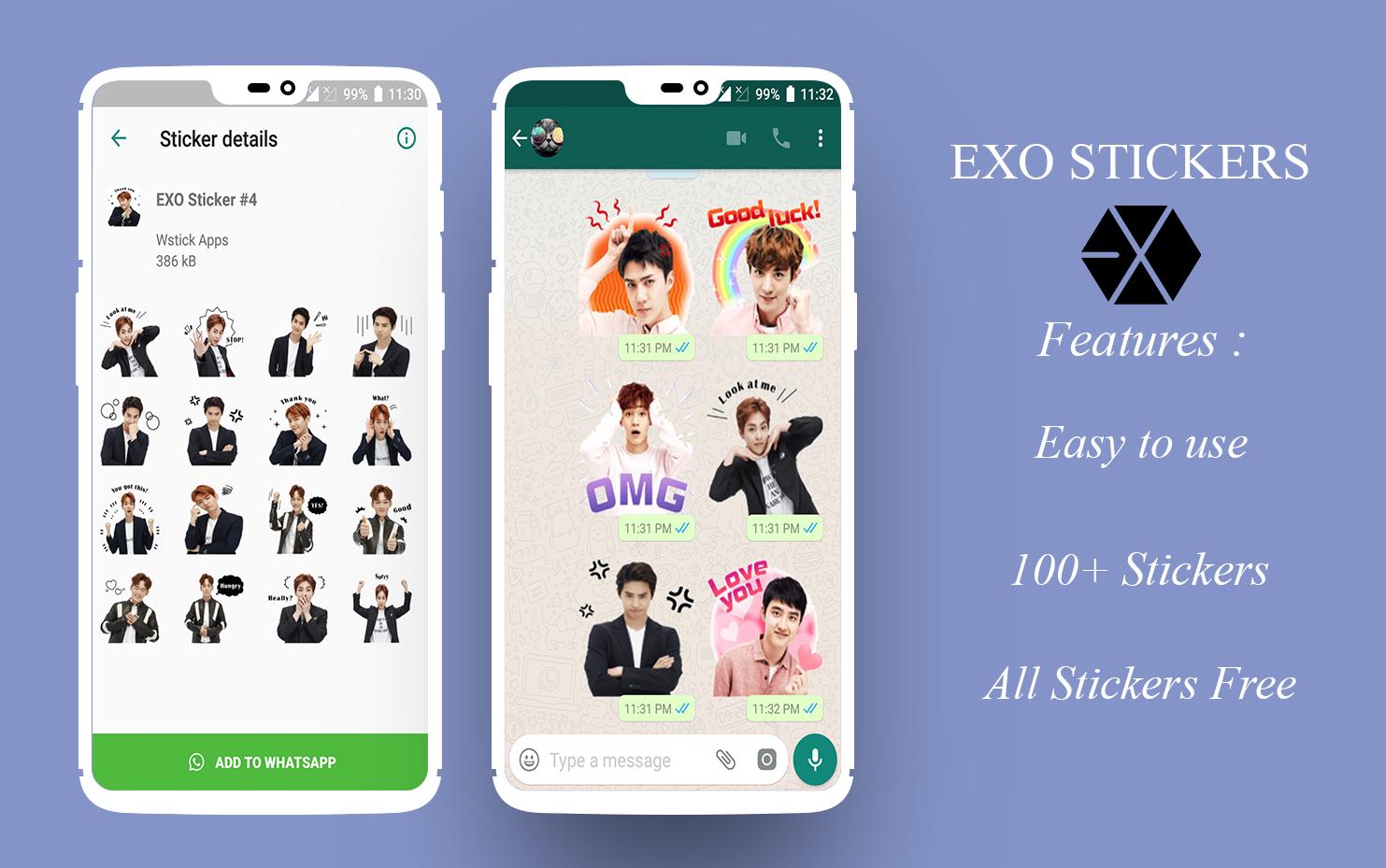 Stiker Exo Untuk Whatsapp Wastickerapps For Android Apk Download