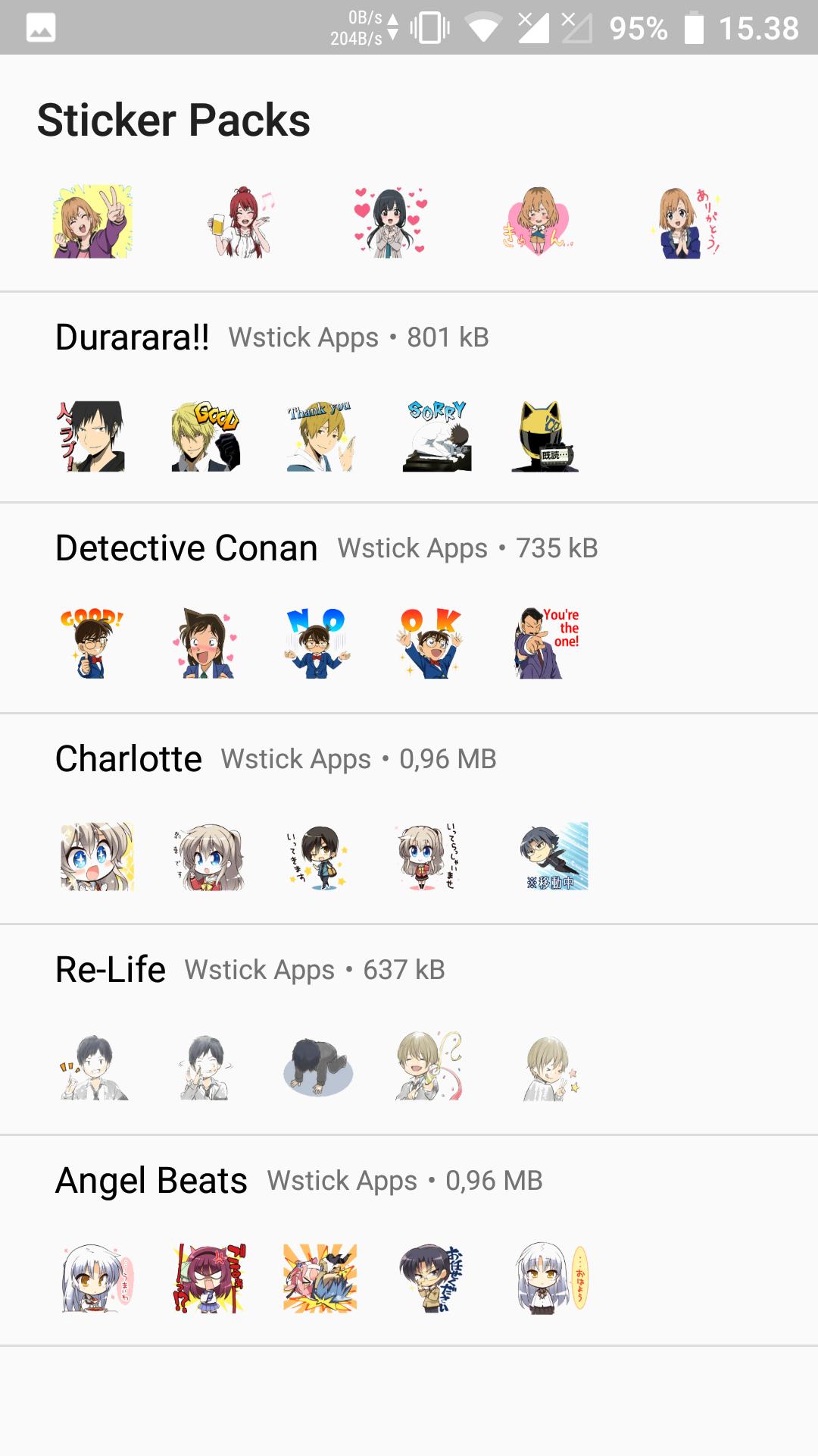 Stiker Anime Untuk Whatsapp Wastickerapps For Android Apk Download