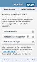 WSW Abfahrtsmonitor 截圖 1