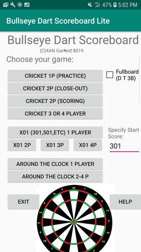 Bullseye Dart Scoreboard Lite APK for Android Download