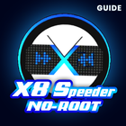 Free X8 Speeder No Root Guide icon