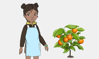 Orange Tree الملصق