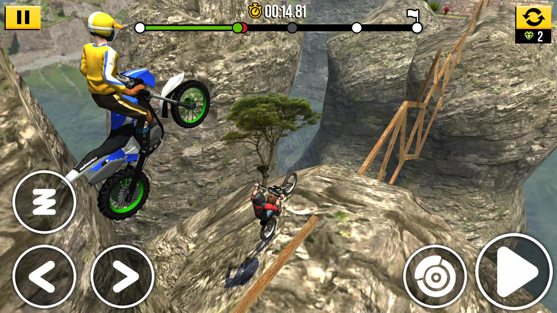 BIKE TRIALS WINTER 2 - Jogue Grátis Online!