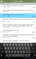 Pashto-English Dictionary capture d'écran 3