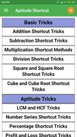 Aptitude Shortcut screenshot 1