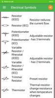 Electrical Symbols Ekran Görüntüsü 3