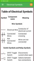 Electrical Symbols اسکرین شاٹ 1