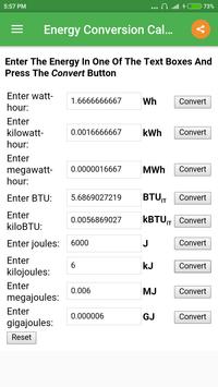 Energy Conversion Calculator For Android Apk Download