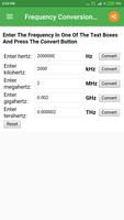 Frequency Converter capture d'écran 3