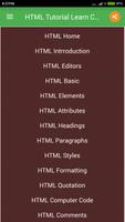 HTML Tutorial ảnh chụp màn hình 1
