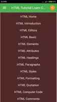 HTML Tutorial Screenshot 1