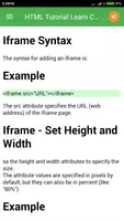 HTML Tutorial Screenshot 3