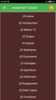 JavaScript Tutorial imagem de tela 1