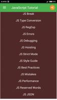 JavaScript Tutorial imagem de tela 2