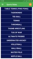 Sports Rules تصوير الشاشة 3