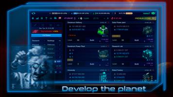 Space Retro RTS Strategy game ポスター