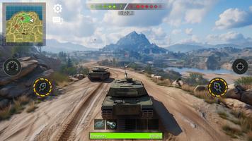 戰車之戰： 坦克模拟器 截圖 1