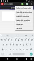 Simple Android Oracle client capture d'écran 1