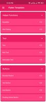 Flutter UI Templates الملصق