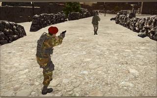 Commando Adventure Warrior 3D imagem de tela 1