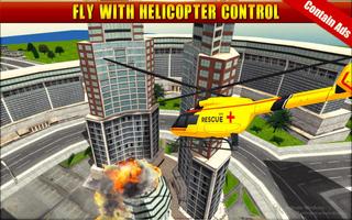 American Rescue Helicopter Simulator 3D ảnh chụp màn hình 3